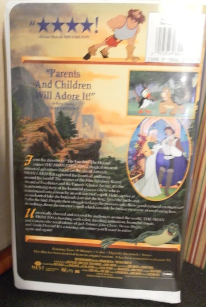 その他 Footnotes 1: Swan Lake + La Sylphide [VHS] Barbie Princess The Swan Lake VHS Universal The Movie Tape